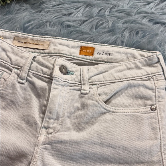 Anthropologie Pilcro Stet Light Wash Cuffed Shorts sz 25 - Picture 3 of 7